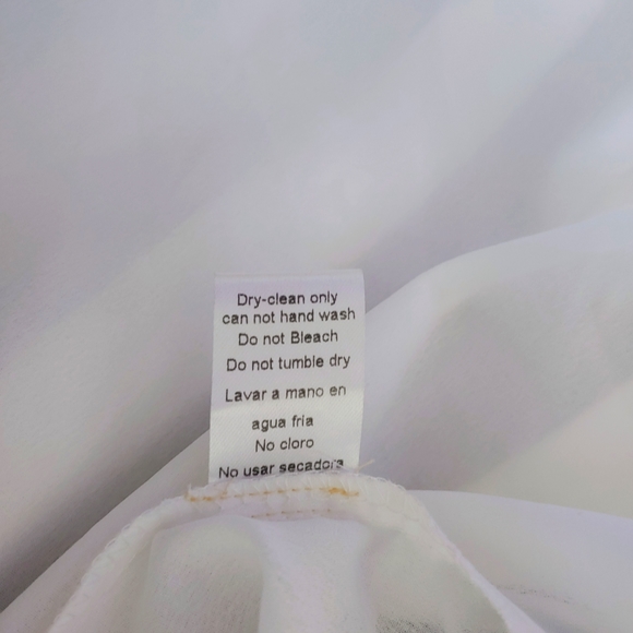 Reposh - English Rose Striped Jeweled Neck Dress sz S - Picture 3 of 11